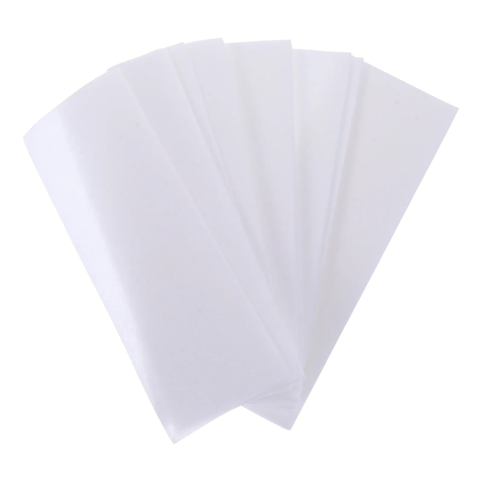 100Pcs Hair Removal Wax Paper Non-Woven Waxing Strips Soft Flexible for Body Face Hands Feet Non-Woven Wax Paper