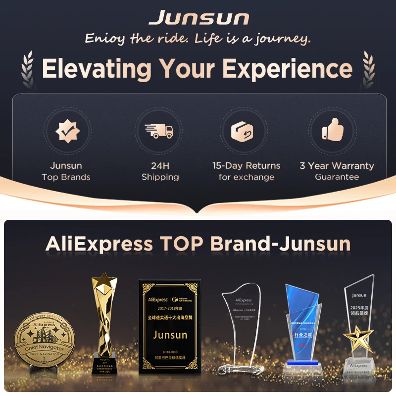 Junsun 7 "لاسلكي CarPlay أندرويد راديو السيارة التلقائي لشركة فيات 500 2007 2008 2009 2010-2015 نظام تحديد المواقع ستيريو الوسائط المتعددة واي فاي 4G 8core RDS #6