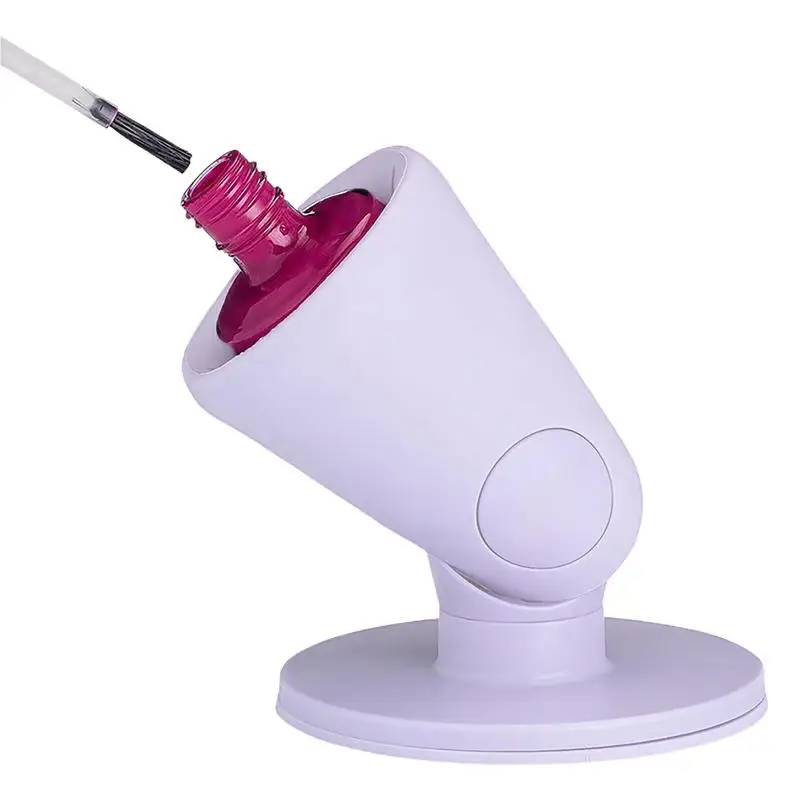 실리콘 네일 폴리시 홀더 네일 아트 폴리시 병 스탠드 DIY 살롱 네일 아트 폴리시 병 스탠드 네일 아트 도구 액세서리 1개