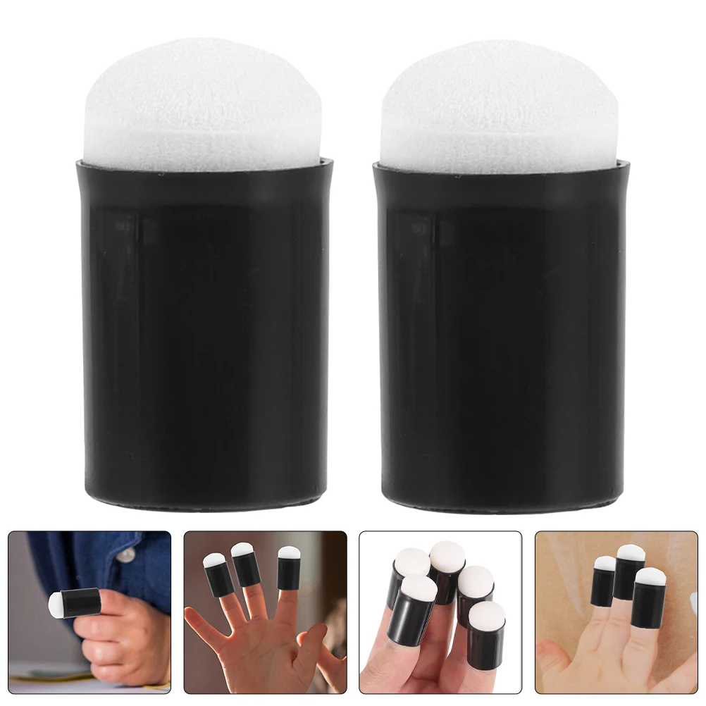 15 قطعة أدوات طلاء الأصابع الإسفنج Daubers للأطفال الفن الحرفية Diy بها بنفسك الكتابة على الجدران الرسم المحمولة اللوحة لوازم متعددة الوظائف