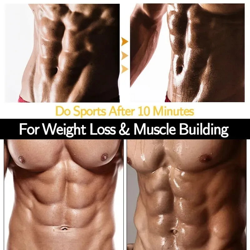 Hommes Sweat-Shirt Compression minceur ventre contrôle ton musculaire gilet de gymnastique respirant corps Shaper vêtements de sport ajustement à manches courtes mince