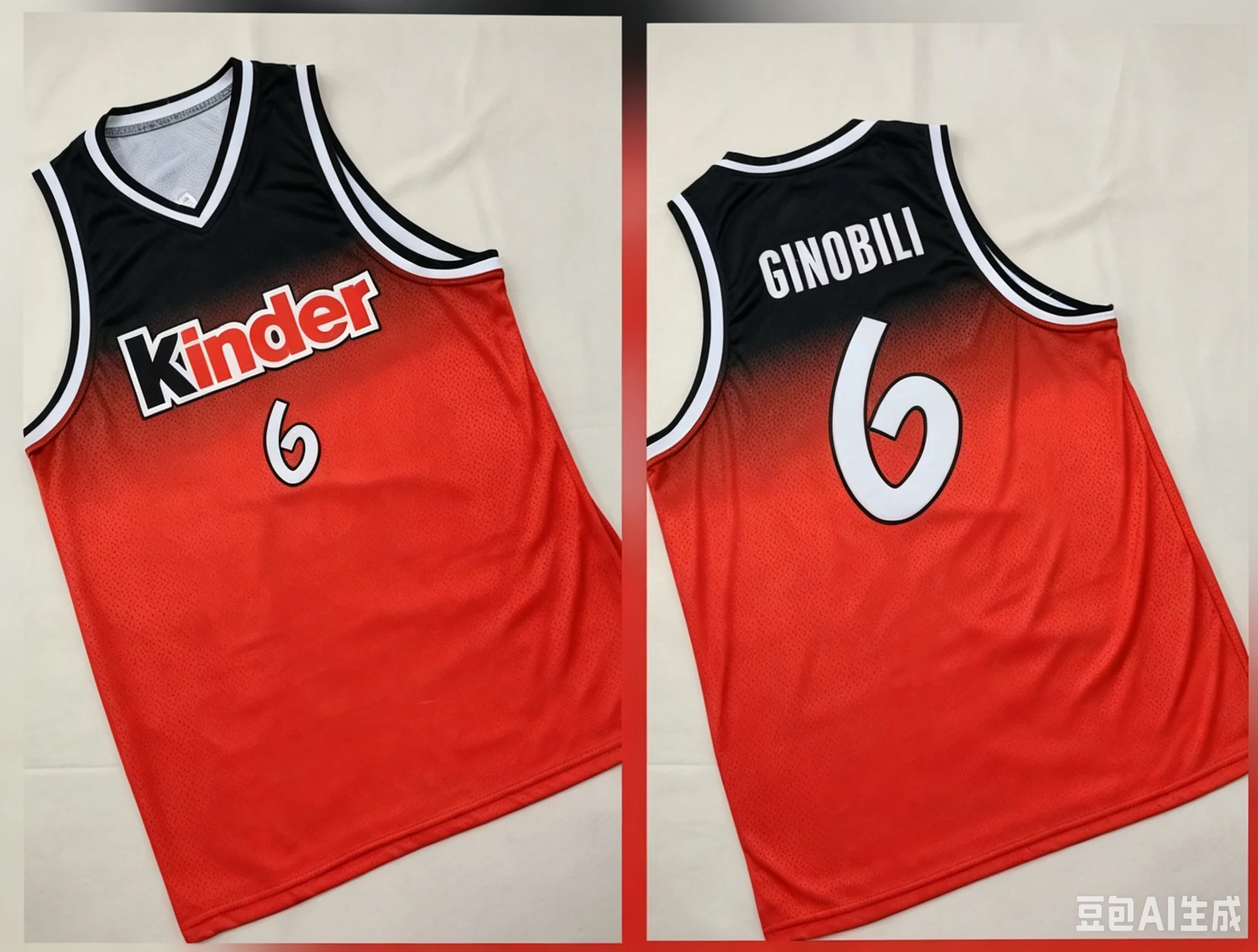 Sommer Eltern-Kind-Sportwettbewerb Argentinien Ginobili 3D-gedrucktes Trikot Outdoor-Sport Schnelltrocknend Atmungsaktiv Dünnes Tanktop – Detail 5
