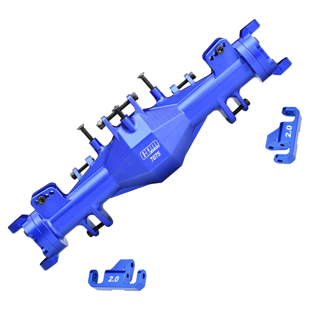 Zestaw metalowych obudów przedniej osi GPM LOS-1805 LOS-1824 do LOSI 1/8 LMT Solid Axle 1.0 2.0 1/10 LMT L0S04027 Monster Truck Rc Car