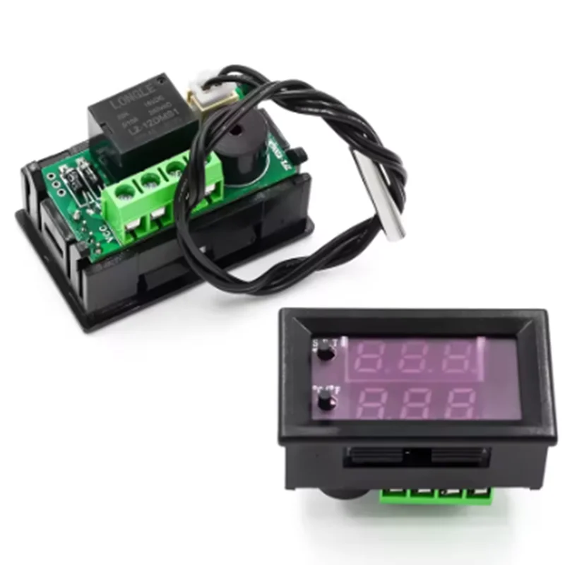 Microcomputer digital electronic temperature controller W1209WK 12V digital adjustable controller