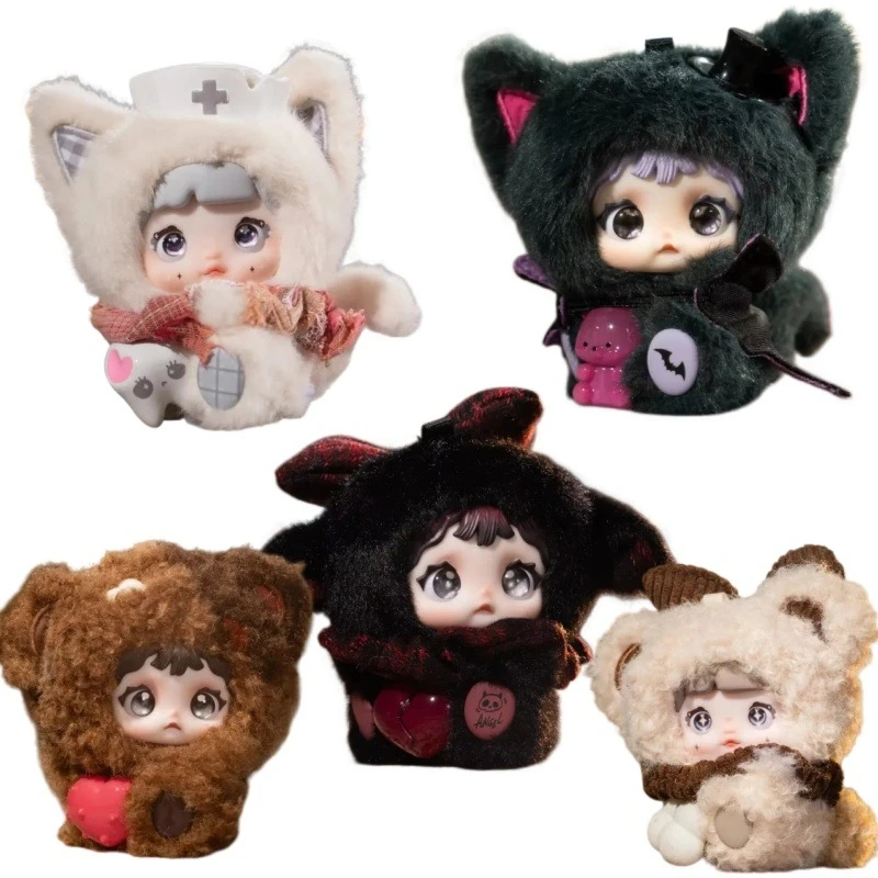 

New Genuine Nommi X Heymi The Entwined Fate Series Plush Blind Box Caixa Caja Cute Dolls Girls Boys Gift Mystery Box Bag Pendant