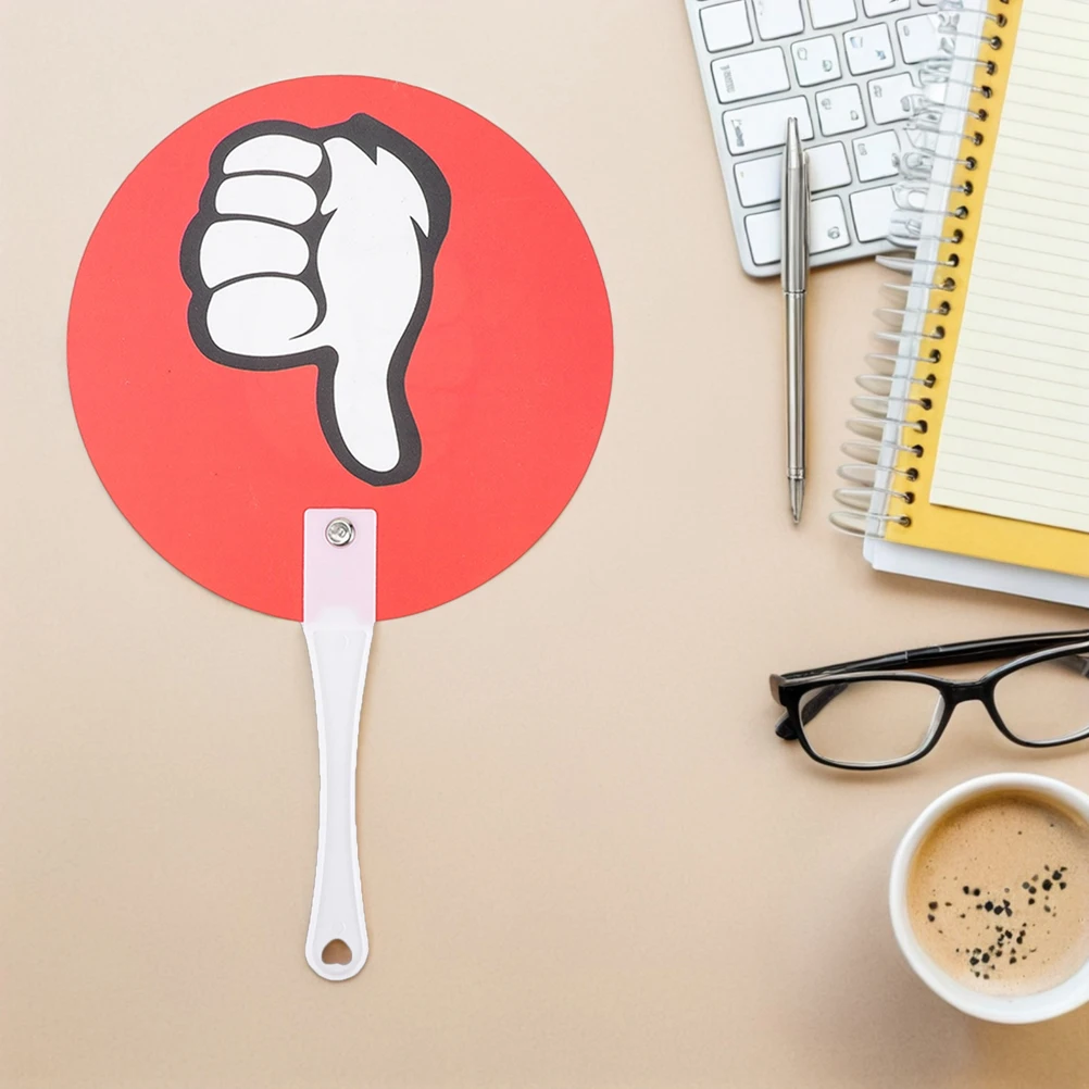 

Classroom Interactive Supplies Yes No Paddles Green Red Voting Tools Handheld Answer Paddles Boards Feedback