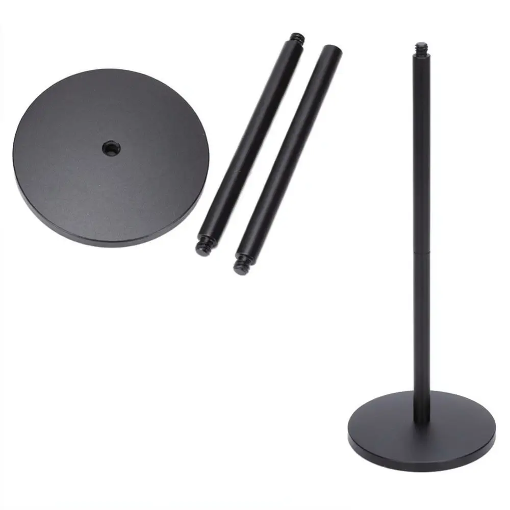 Stable Aluminum Desktop Lamp Stand Portable Camping Lantern Holder Outdoor Lighting Support Accessory For Hiking Trip