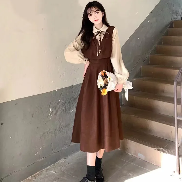 فستان قصير للتخسيس مقاس كبير، فستان طويل للحفلات الطلابية، تصميم بنمط قطري، مقاس كبير للنساء... #5