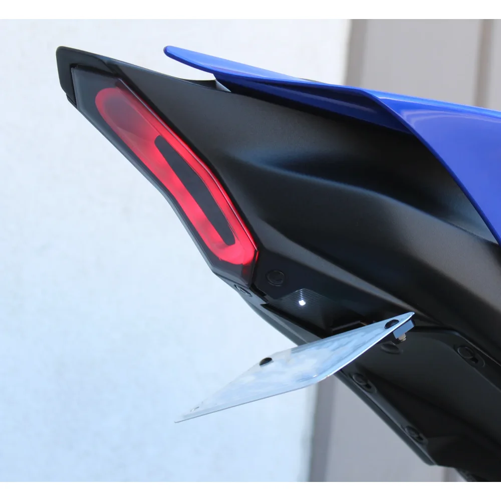 Motorcycle Rear Tail Tidy Fender Eliminator Kit For YZF R7 License Plate Holder Part LED Light For YZF-R7 2021-2025