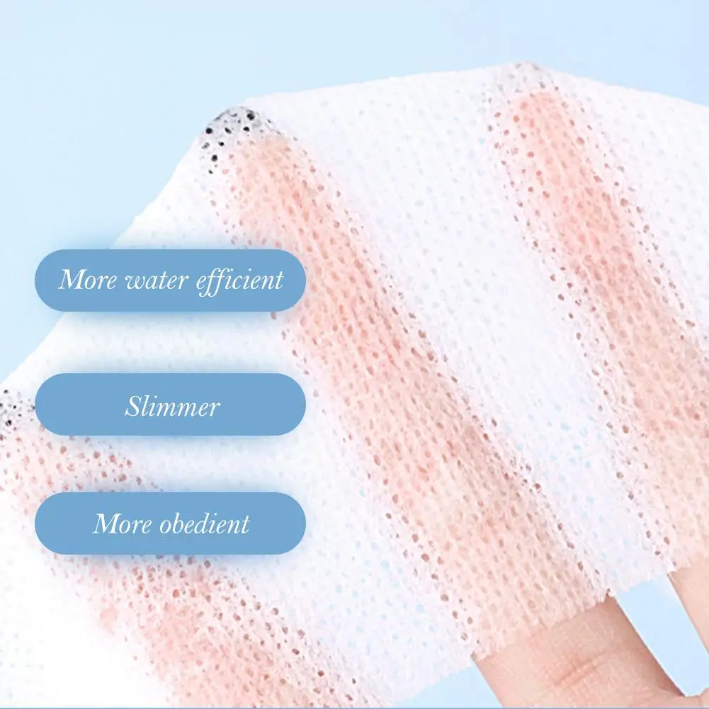 Three-in-one wet compress Cotton pad soft texture Makeup remover cotton pads for daily facial cleaning, wet compress makeup