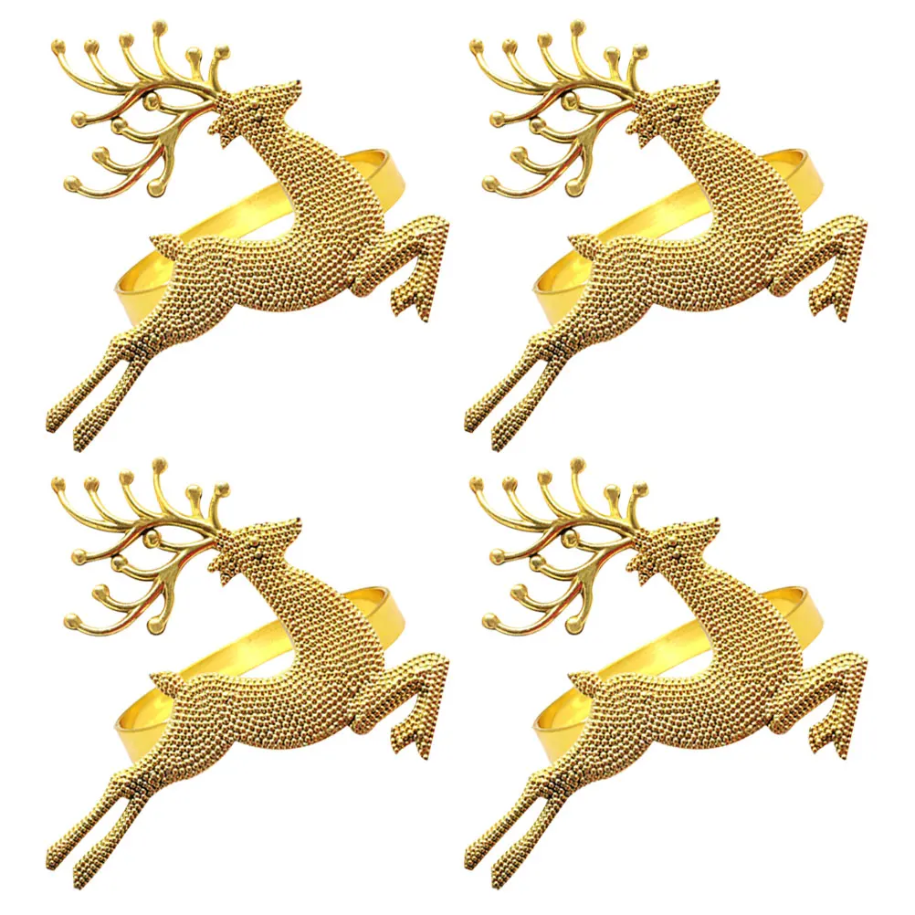 

elk Napkin Rings Reindeer Napkin Rings Elk Napkin Ring Reindeer Napkin Ring Set Napkin Holder Alloy Napkin Ring