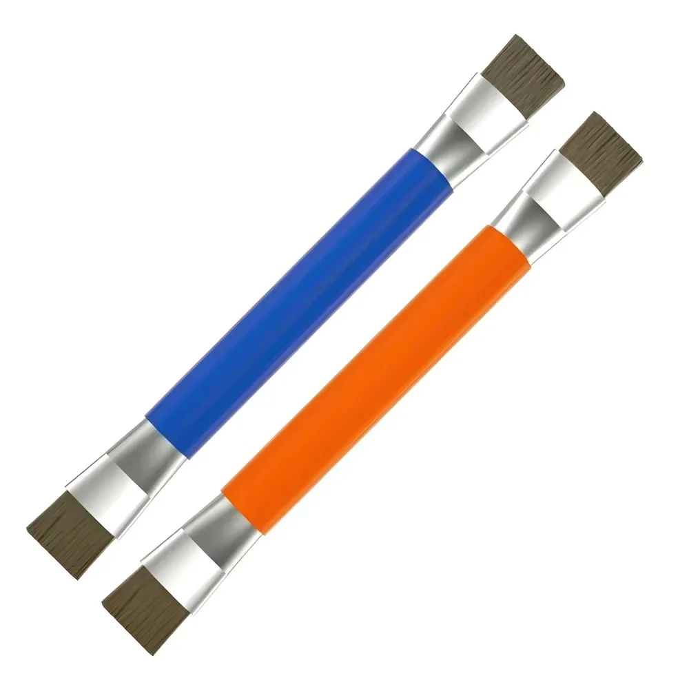 Tweekoppige borstel IC-bordreiniging Speciaal voor lasborstel Antistatische stofverwijdering Elektronische rework-reparatietool