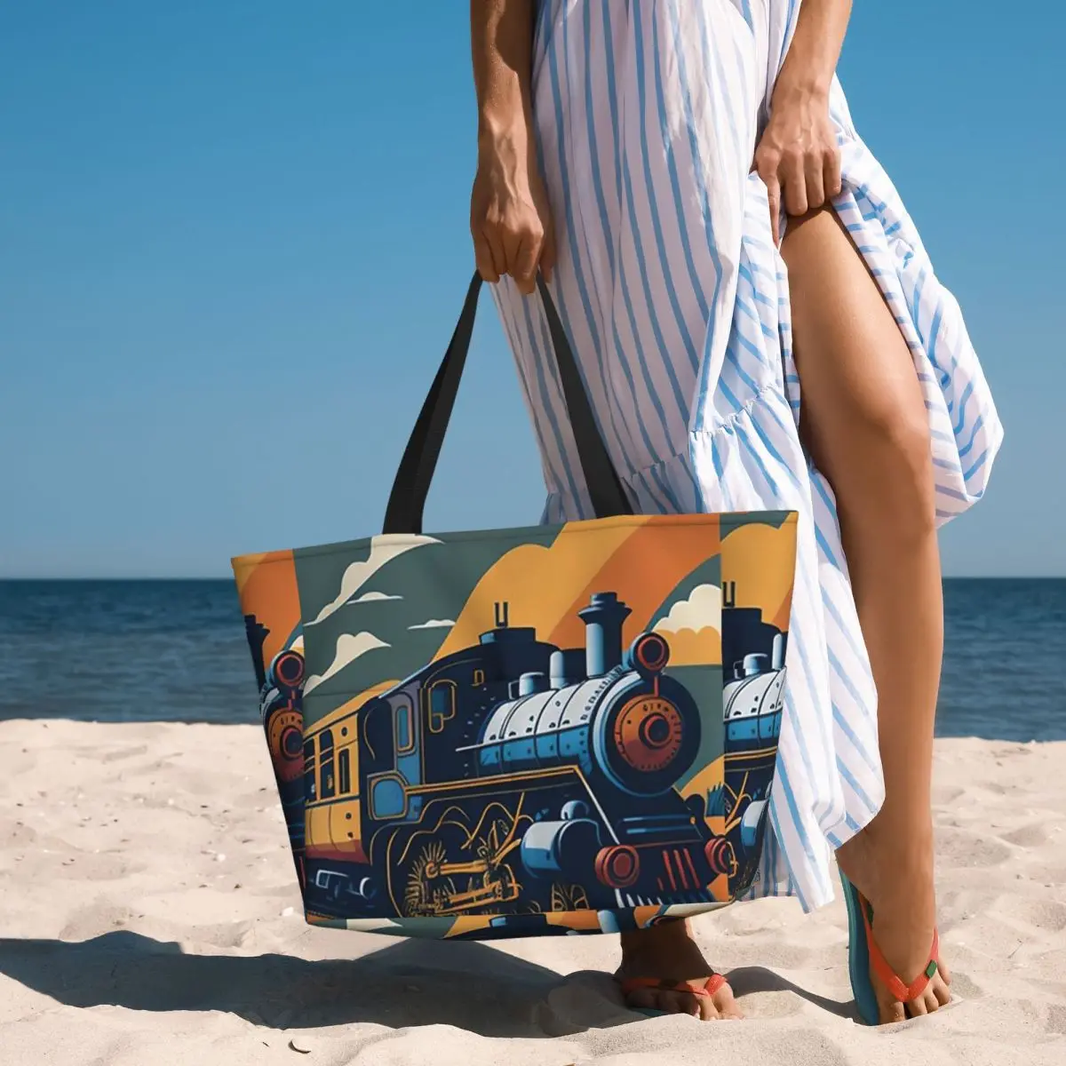 Bolso de mano clásico para playa y tren, bolso de mano grande para deporte, gimnasio, Yoga, bolso de viaje para mujer, bolso de Fitness