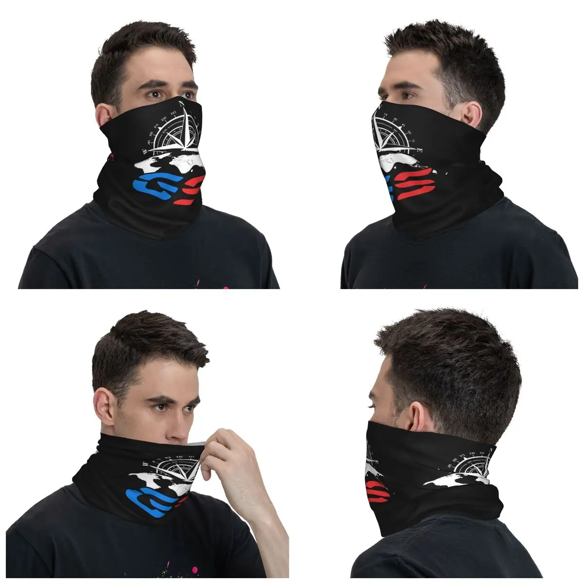 Gs Motorclub Bandana Merch Hals Hoes Motor Wrap Sjaal Multi-Use Gezichtsmasker Voor Buitensporten Ademend