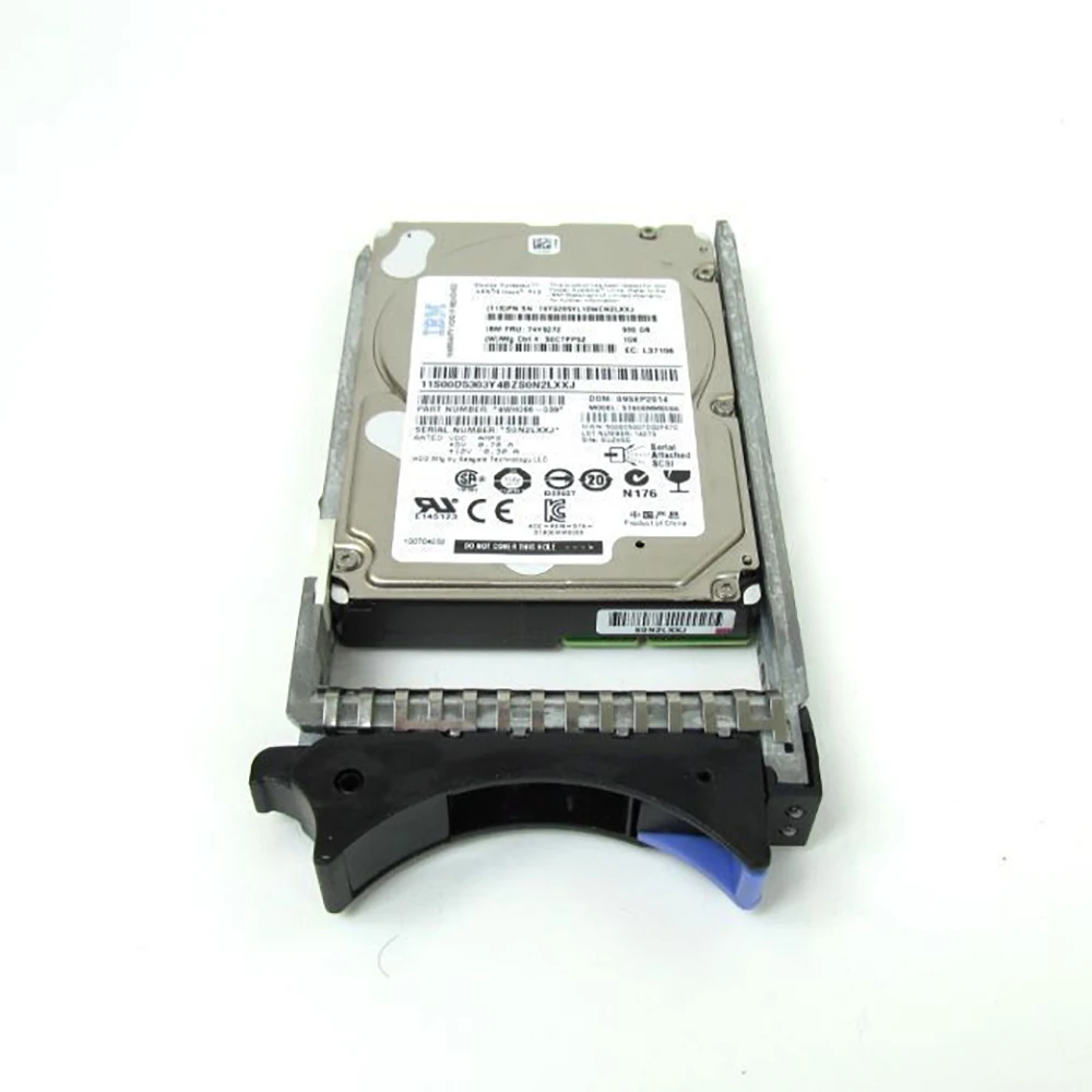 

Minicomputer Hard Disk For IBM 74Y9284 74Y9286 74Y9272 74Y9265 900G 10K SAS 2.5"