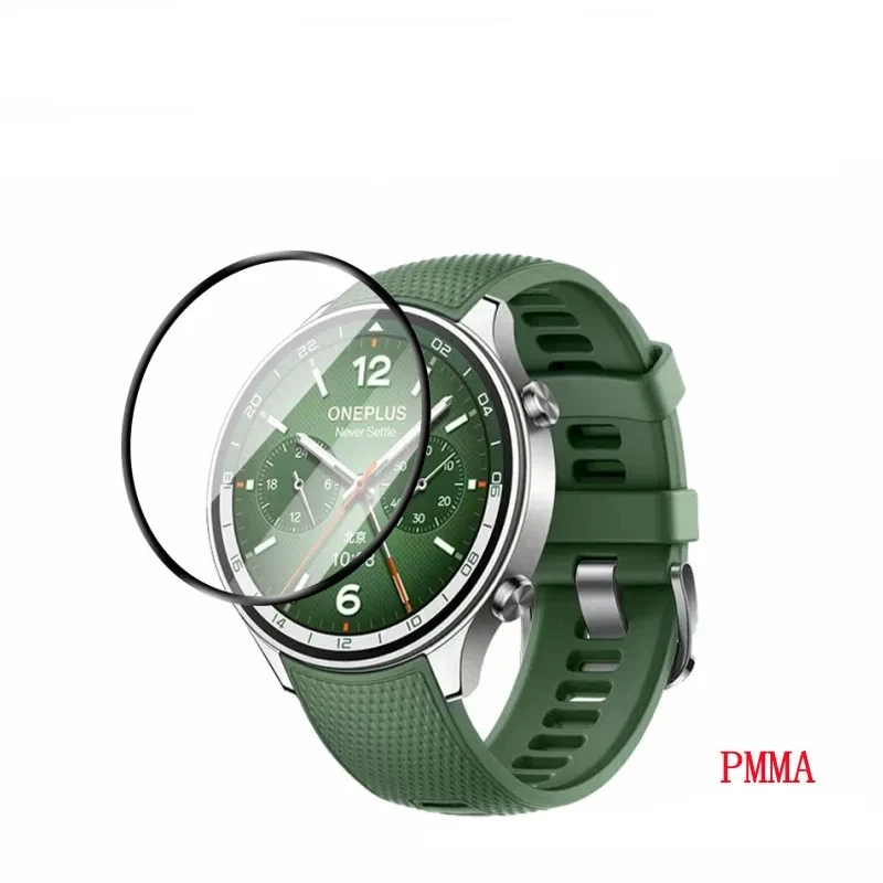 

3D 2PCS PMMA Film For OnePlus Watch 3 Screen Protector Film For One Plus Watch 2 Watch2 Watch 3 SmartWatch (Not Glass)