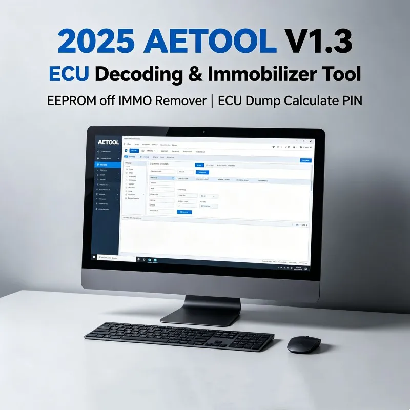 2025 AETOOL V1.3 ECU Decoding Immobilizer EEPROM off IMMO Remover V1.3 ECU Dump Calculate PIN Virgin/IMMO Removal Tool