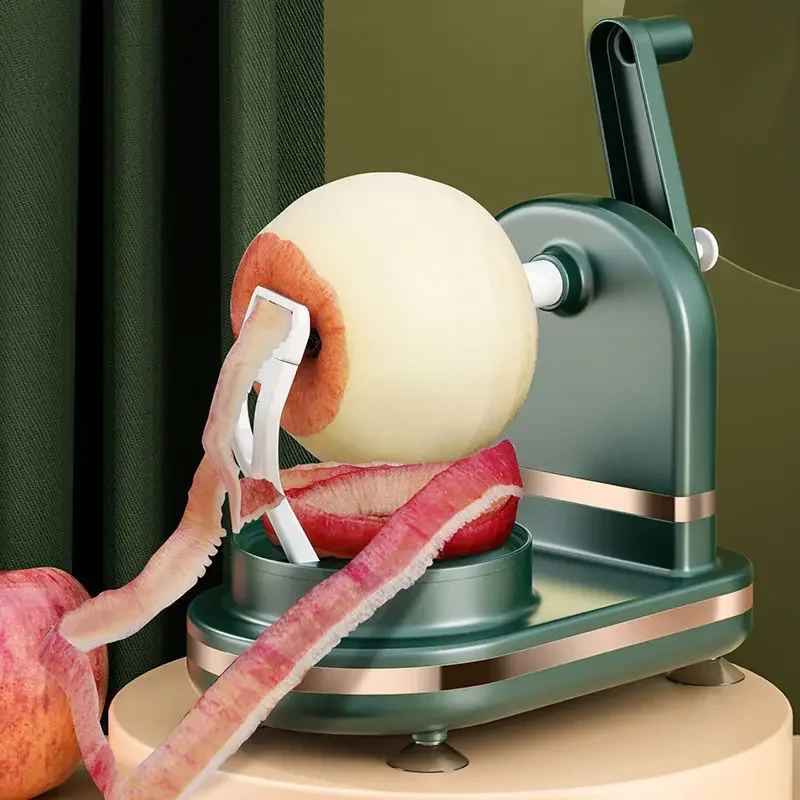 

Hand Crank Fruit Peeler Rotating Labor-saving Automatic Peeler With Suction Cup Does Not Hurt Hands Peeling Machine