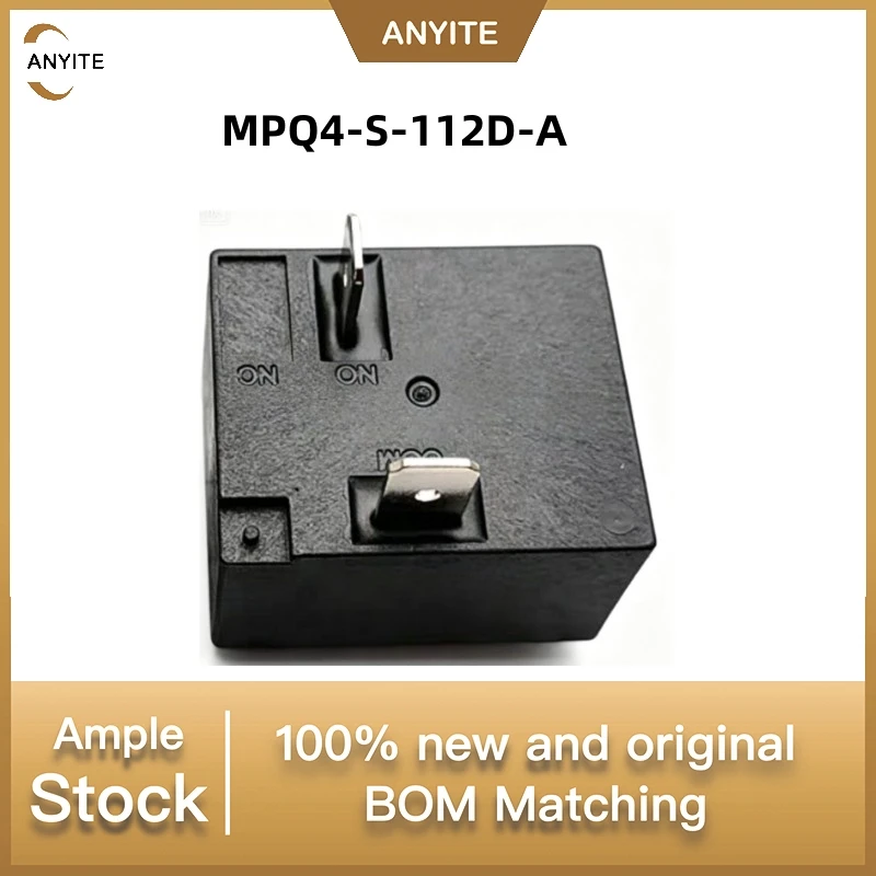 New2PCS/LoT   MPQ4-S-112D-A   MPQ4 S 112D A   12VDC  T91 DC12     4PIN 30A