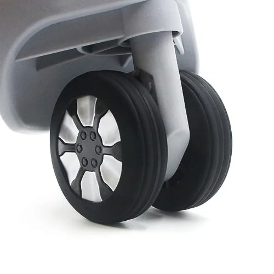 

9Pack Luggage Suitcase Wheels Cover Carry on Luggage Wheels Cover for most 8-spinner Wheels Luggage Sets