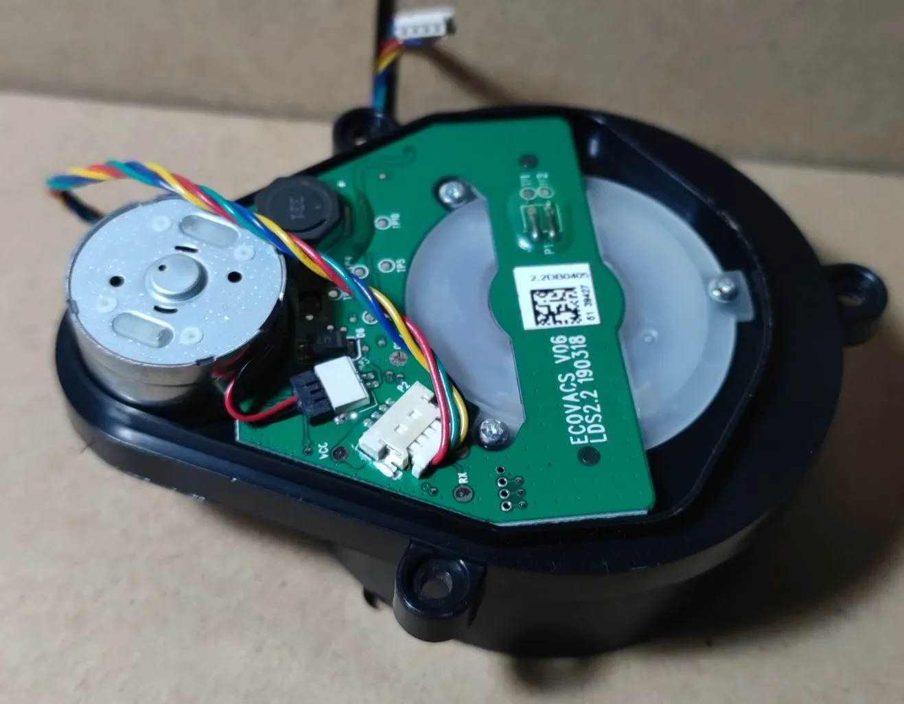 LDS-007 sensor de distância a laser lds para ecovacs deebot ozmo 920 ozmo t5 t8 n5 robô peças de limpeza sensores usados