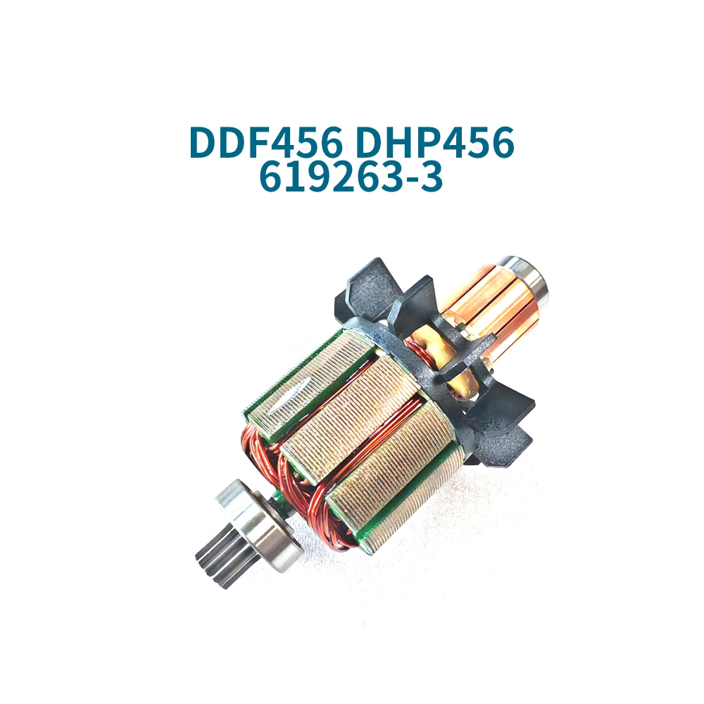 マキタ-ddf456-dhp456-ddf-456-dhp-456-619263-3-ドライバーモーター交換部品用アーマチュア