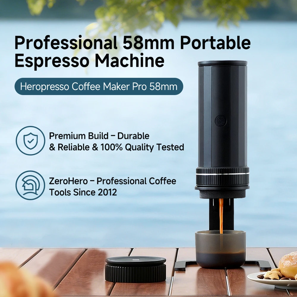 20Bar Electric Travel Espresso Machine Self Heating Portable Coffee Maker