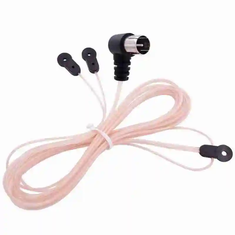 2m 75Ohm FM Radio Antenna Indoor Stereo Receiver Antenna + PAL to F Adapter for Sony Pioneer Onkyo JVC Yamaha Home Audio System