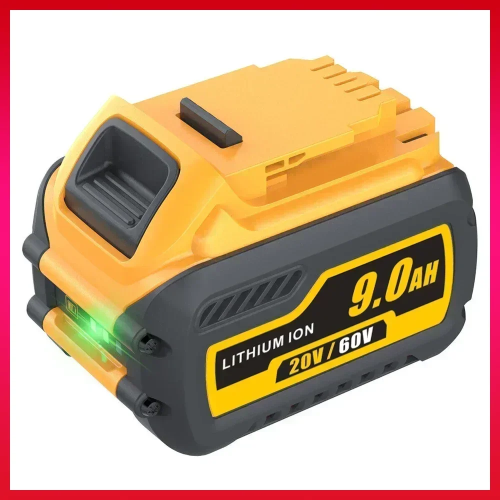 

60V Battery For Dewalt DCB200 9000mAh MAX Battery DCB606 DCB609 DCB205 DCB206 DCB209 DCB182 9.0Ah/6.0Ah Power Tool Battery