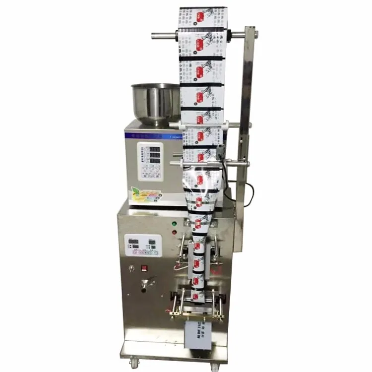 New Product SMFZ-70 Automatic Sachet Salt Filling Packing Sealing Machine Wood Machine for Specis Powder/nuts/grain/rice 2-200G