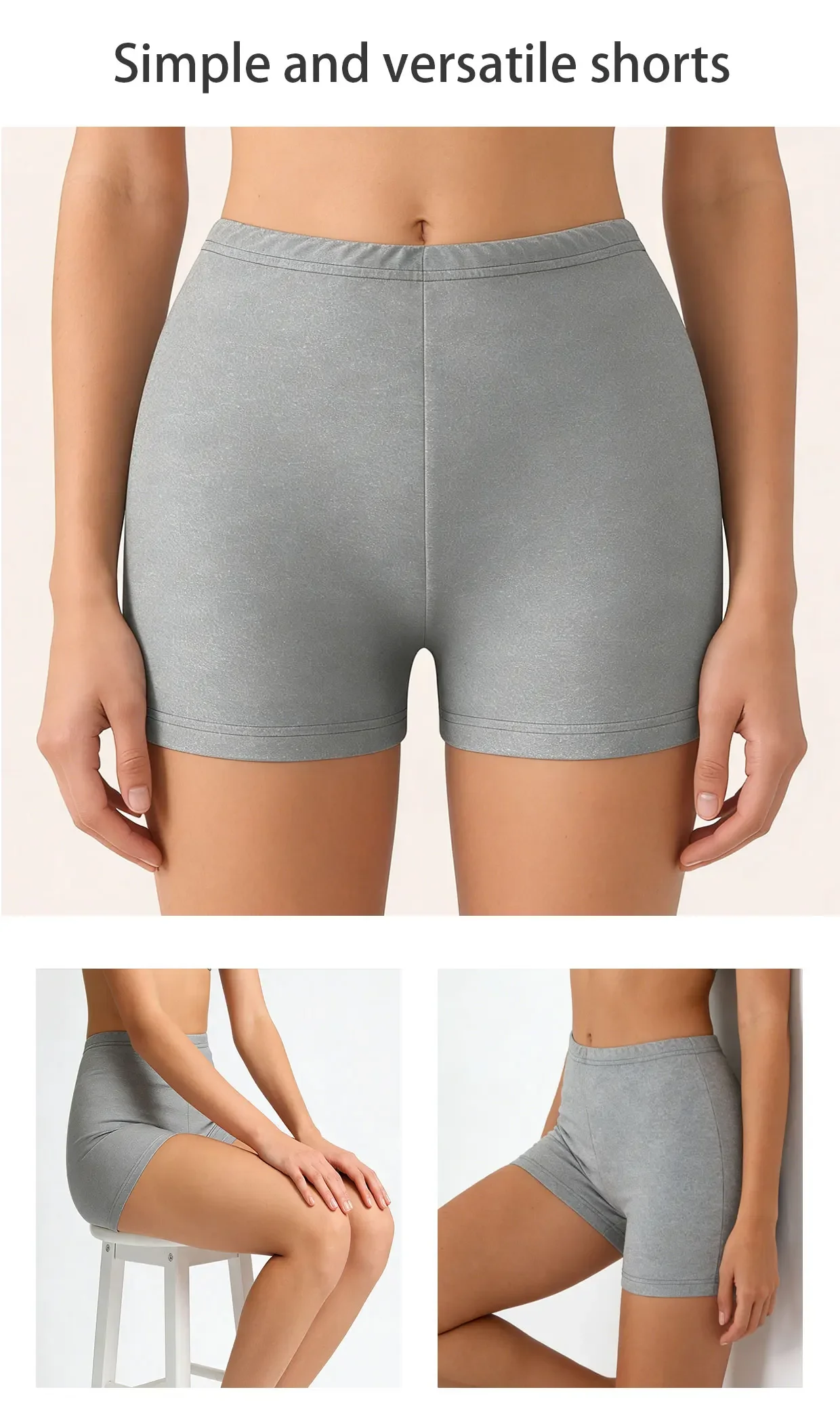 

Женские ультракороткие брюки, стильные и элегантные, подходят для всех случаев.