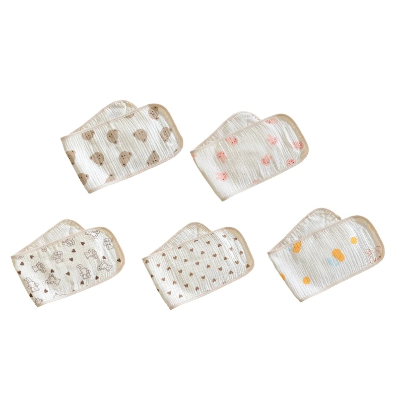 B2EB 4-Layer Gentle Wrap Breathable Bellyband Tummies Wrap Protectors for Boy Girls