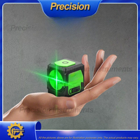 2026 Portable Mini 2-Line Green Laser Level Infrared Horizontal Vertical Cross Line High Precision Self-Leveling Tool for Wall