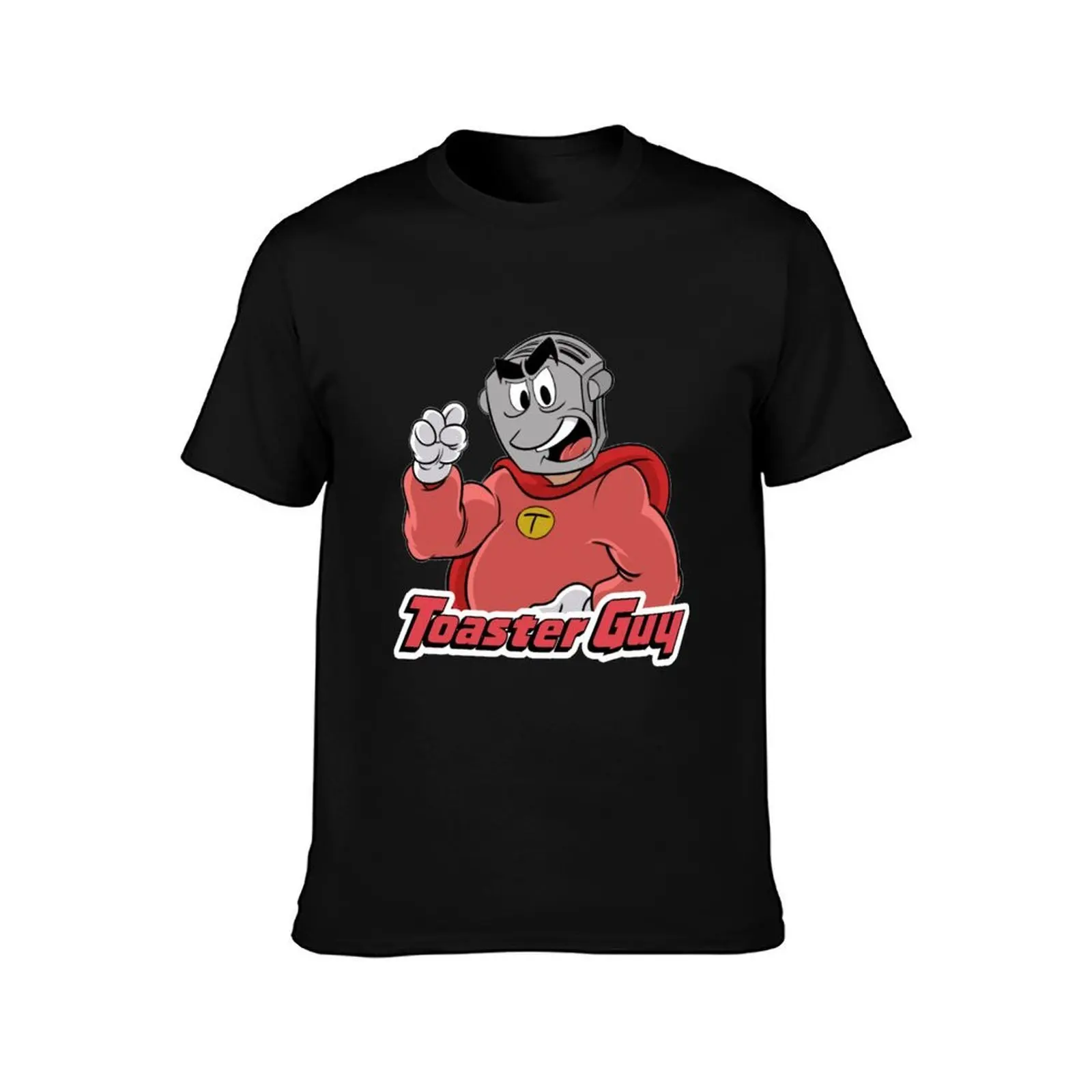 The Inexplicable Toaster Guy! T-Shirt Large Size Casual Tee Shirt T-Shirt