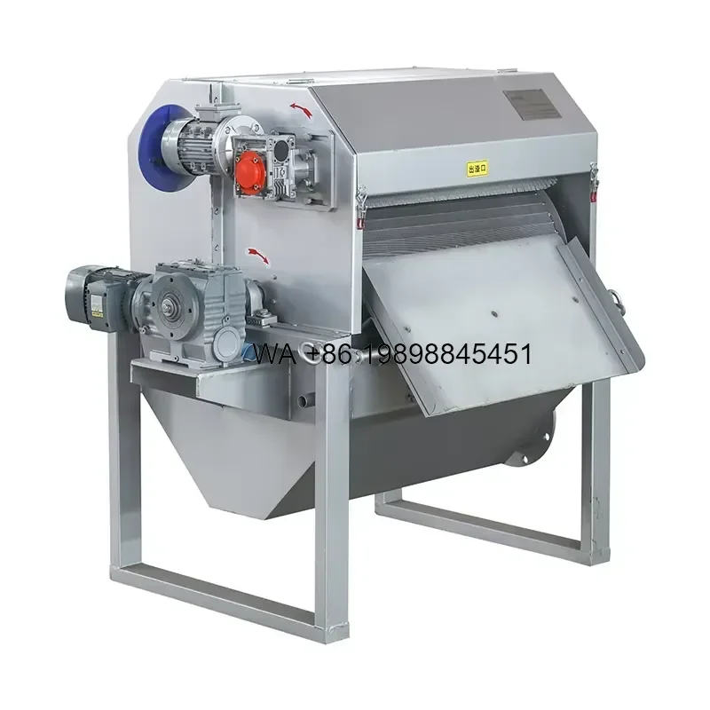 Wmwmnu New Stainless Steel Inflow Drum Filter for Sewage Treatment Home Manufacturing Plant Hotels Retail Restaurants Pump