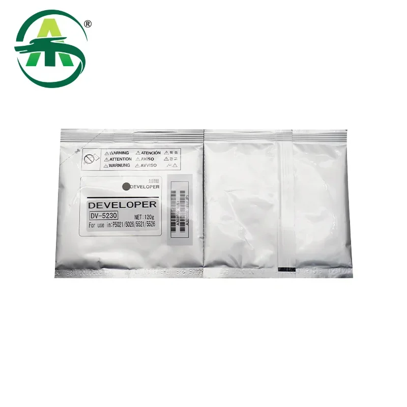 DV5230 Developer Powder para Kyocera, alta qualidade, M5021, 5221, P5018, 5026, PA2100, 120g por saco, 1pc