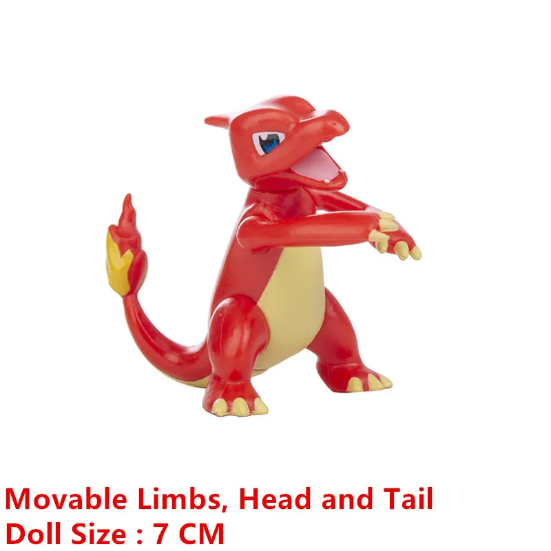 Pokemon Anime-Figuren, 4–13 cm, Cartoon, neuer Stil, Pikachu, Glurak, Mewtu, Actionfigur, Spielzeugmodell, beste Geburtstagsgeschenke – Detail 5