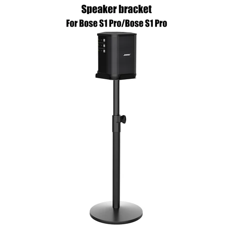 Suporte de Chão para Caixa de Som Bose S1 Pro, Suporte de Áudio Ajustável em Altura, Suporte para Caixa de Som Surround