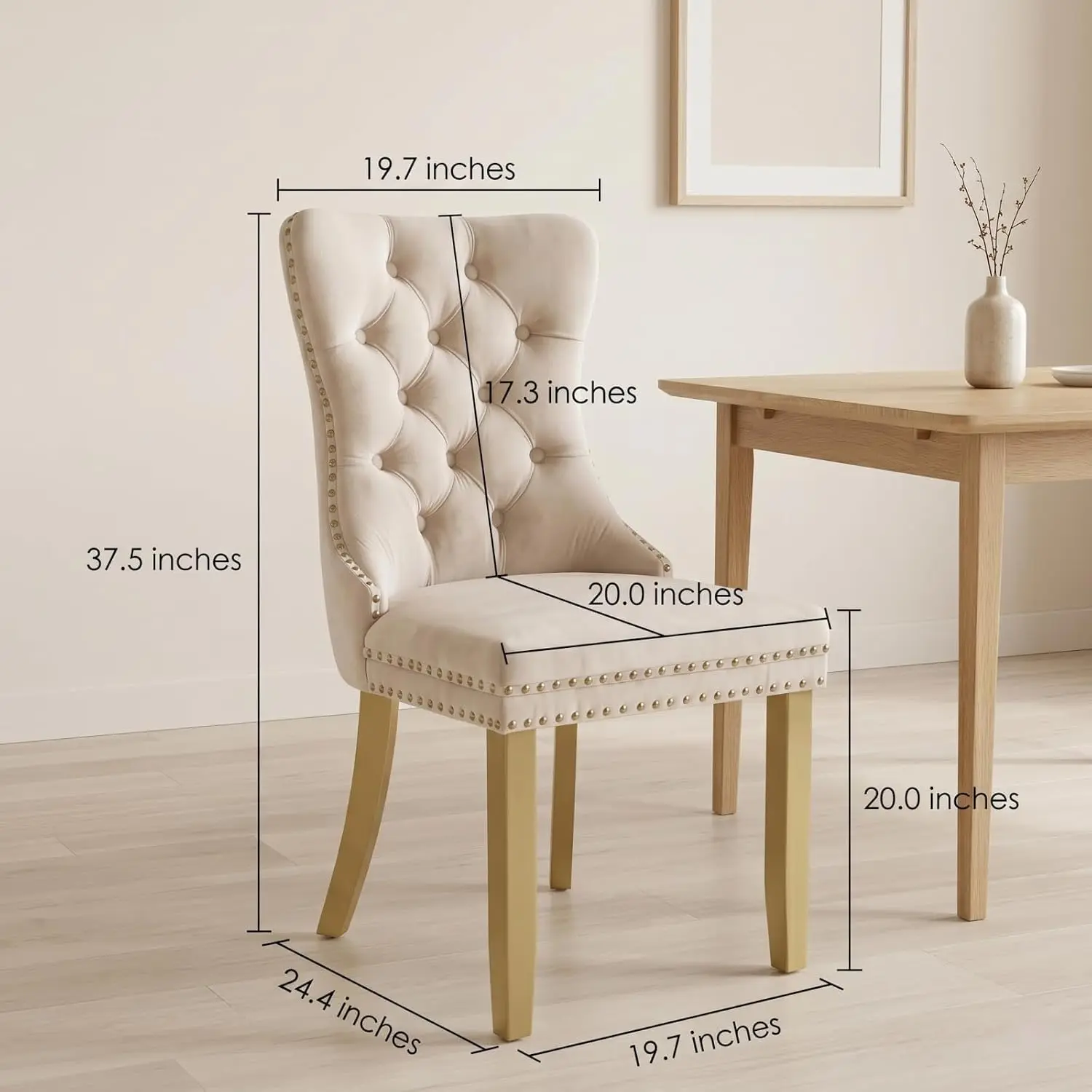 Thumbnail 2 - #28 Low Price Upholstered Dining Chairs Deals