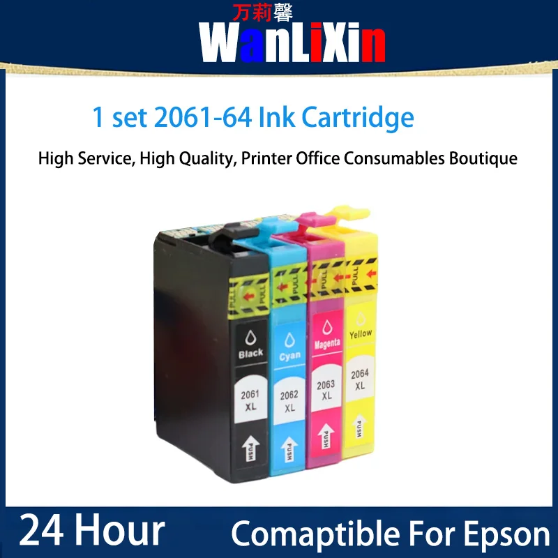 1 set  T2061-64 Ink Cartridge Compatible For Eposn Expression XP-2101
