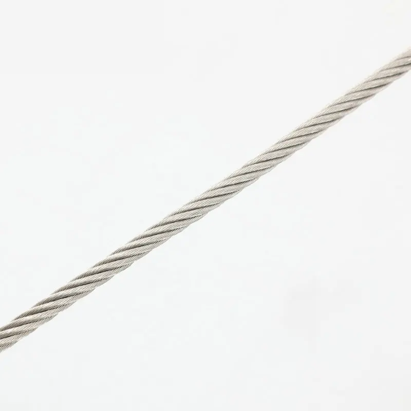 10 Meters Stainless Steel 304 Wire Rope Soft Fishing Lifting Cable 7×7/7X19 Clothesline of 0.8mm 1mm 1.5mm 2mm 3mm 4mm  5mm Dia