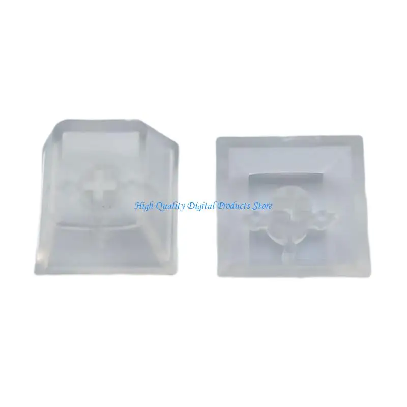 U2JE 4PCS透明ABSキーキャップマットバックライトPCメカニカルキーボードキーキャップ