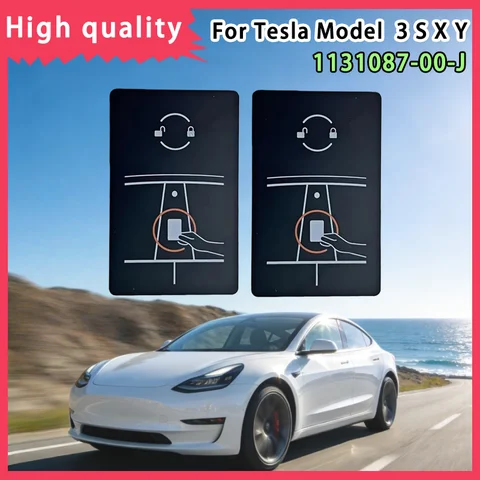 For Tesla Model 3/S/X/Y/Cybertruck 2017-2025 High Quality Durable Original Smart Car Key Card 1131087-00-J 1131087 113108700J