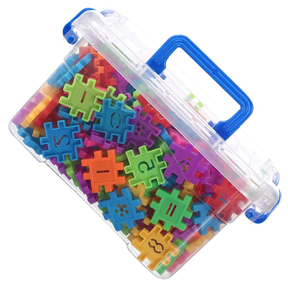 

220Pcs Digital Educational Matching Plaything Kids Shape Recognition Cognitive Learning Set