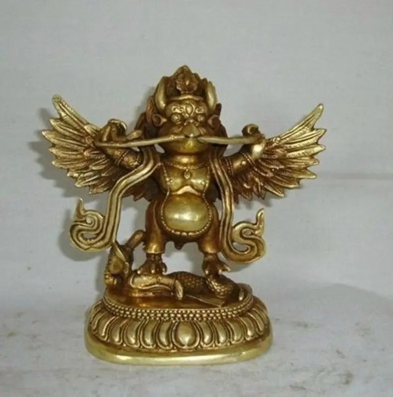 

Tibetan Buddhist Bronze Garuda Statue Bouddha Statue