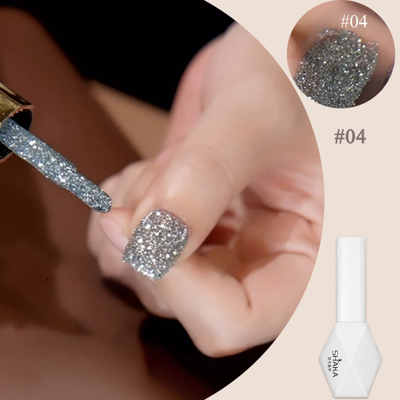 1 قطعة WS الخريف/الشتاء سوبر فلاش بريق هلام مسمار الفن العلوي نهر هلام مسمار البولندية فلاش الأبيض عاكس كسر الماس هلام