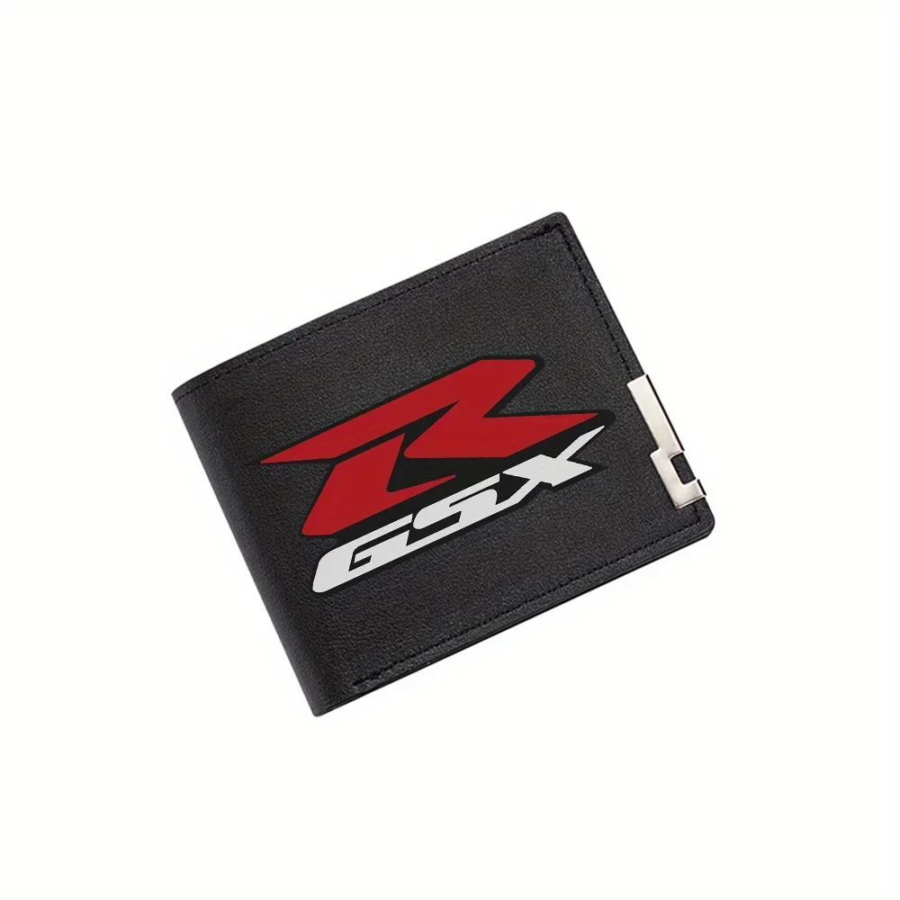 

Red Z shape white GSX logo design Men's Wallet Printing Design Simple Modern Stylish Business Father's Boyfriend's Christmas Lov
