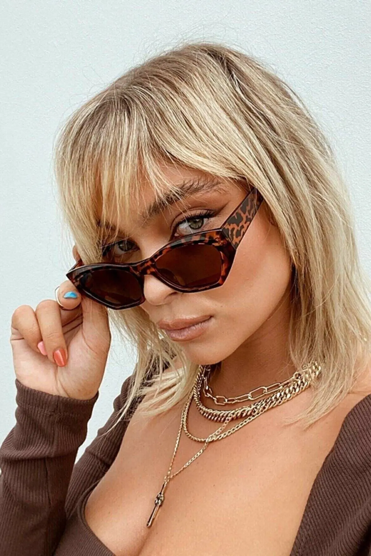 نظارة شمسية للجنسين ليوبارد نظارات أنيقة مفيدة مبهرجة مع نظارة بعدسات مستقطبة مع حماية من الأشعة فوق البنفسجية