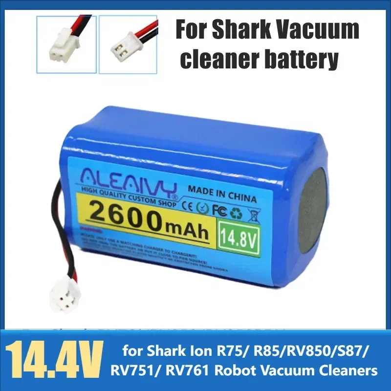 

RVBAT850 Battery for Shark RV700_N, RV720_N, RV725_N, RV750_N, RV761, RV850, RV850BRN, RV850C, RV850WV, RV851WV, RV871, RV871C