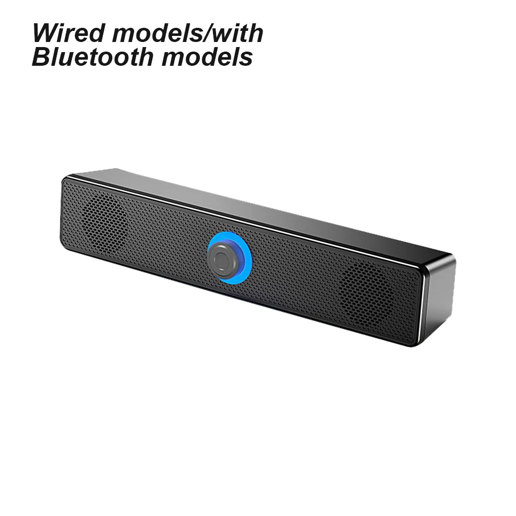 

Wireless Speaker Bluetooth-compatible Dual Horn Bar Sound Subwoofer Loudspeaker Soundbar Theatre TV High Volume PC Music Player